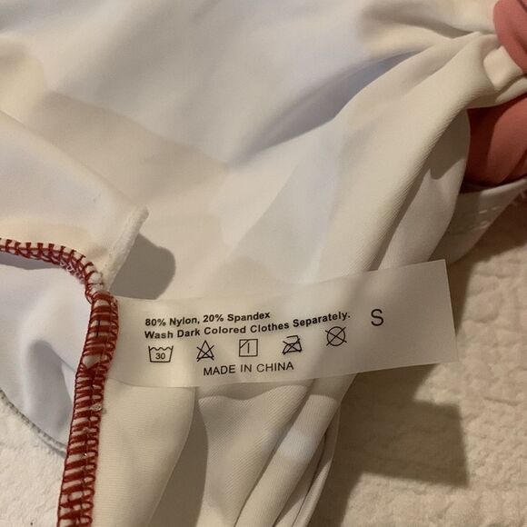 Shein Brand new high waisted with adjustable straps. Tie front. - Picture 6 of 8